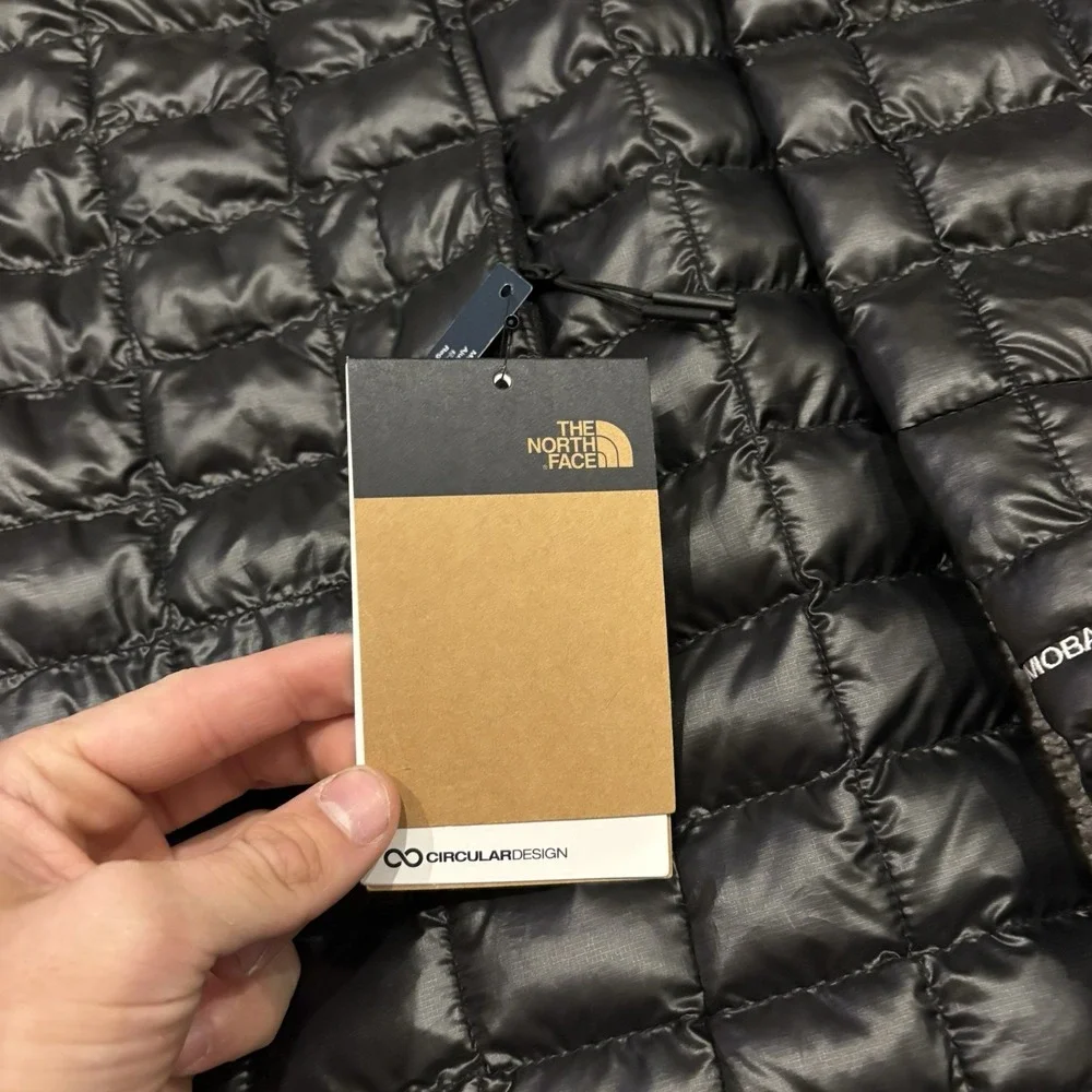 NEW The North Face Thermoball Hooded Jacket Black Men's Large L NFOA8D1N $250